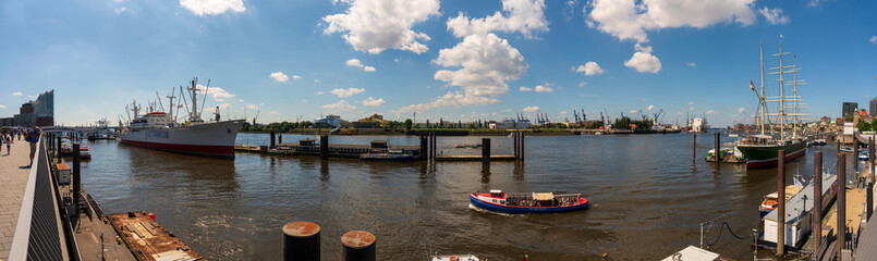 Hamburg Hafen Panorama