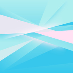 Square light blue abstract background with graphic elements and place for text. 