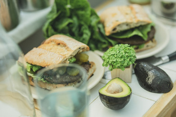 salmon and cucumber salad