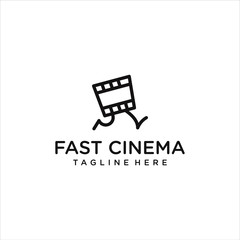 cinema vector logo creative template download