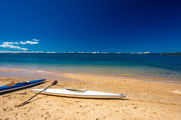 Sunny day on Coochiemudlo Island, Brisbane, Queensland, Australia