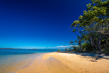 Sunny day on Coochiemudlo Island, Brisbane, Queensland, Australia