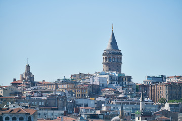 Istanbul city view from Turkey