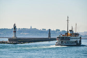 Istanbul city view from Turkey