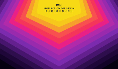 Abstract colorful hexagon geometric pattern tech design backgorund. illustration vector eps10