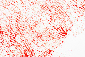 Obraz premium Red abstract spotted acrylic art background