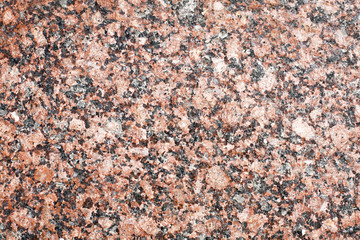 Red mineral granite texture pattern. Natural stone flat background.