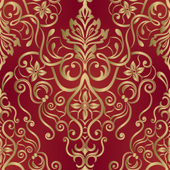 Seamless oriental pattern. Classic vintage background.