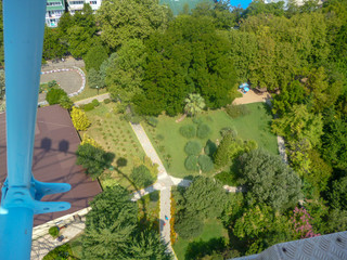 Sochi, Lazarevskoye, view from the top of the Ferris wheel