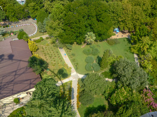 Sochi, Lazarevskoye, view from the top of the Ferris wheel