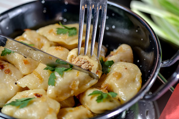 dumplings with meat