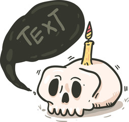 illustration of a bomb