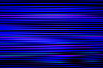 Closeup of a blue laser light