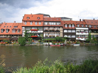Altstadt von Bamberg mit Pegnitz