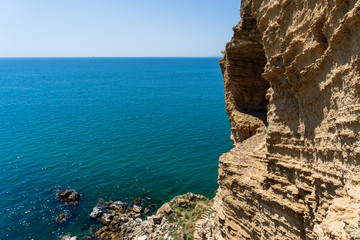 Fototapeta na wymiar on Cape Kaliakra, Bulgaria