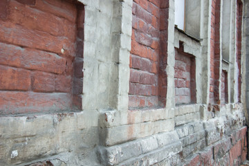 brick wall at home