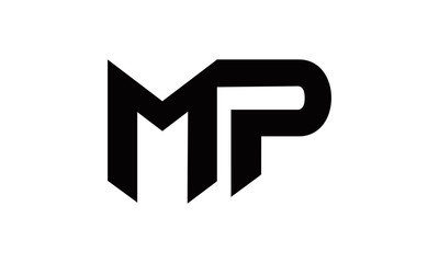 icon MP letter logo