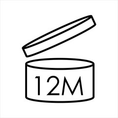 Period after opening PAO symbol.