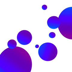 abstract background with speech bubbles