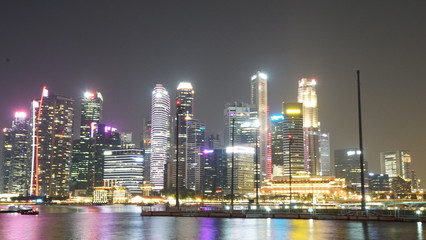 Fototapeta na wymiar Singapore Finance Center