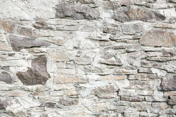 Grey bricks wall. Concrete texture background.