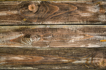 Natural background from old dark wooden boards.