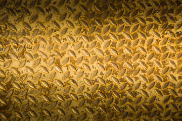 Metal non slip surface background.