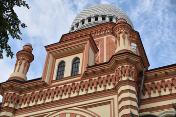 Grande synagogue à Saint-Pétersbourg, Russie