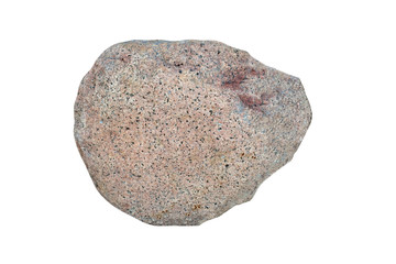 natural stone isolated on white background
