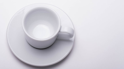 coffee cup on a white background