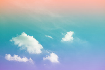 Colorful sky and clouds. (heaven)