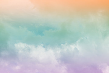 Colorful sky and clouds. (heaven)