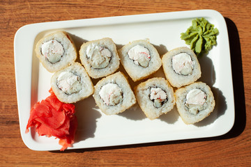 Japanese sushi traditional japanese food