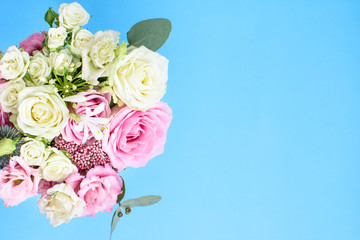 Bouquet of different flowers.