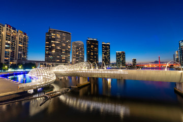 Webb bridge in Melbourne Victoria