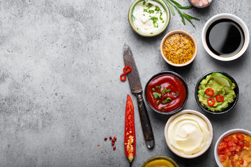 Cooking different sauces