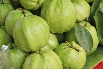 Guava fruit is delicious at street food