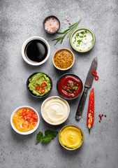 Cooking different sauces