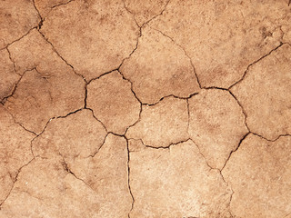 The ground has cracks in the top view for the background
