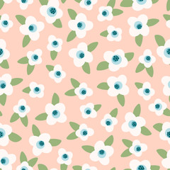Floral seamless pattern. Vector design for paper, cover, fabric, interior decor
