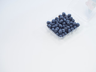 Fresh blueberry, concepts for healthy food