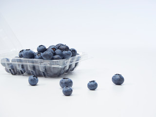 Fresh blueberry, concepts for healthy food