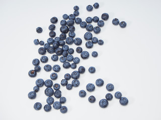 Fresh blueberry, concepts for healthy food