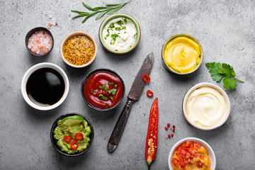 Cooking different sauces