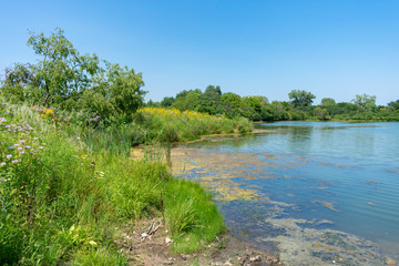 Water Filled Quarry in Lemont Illinois