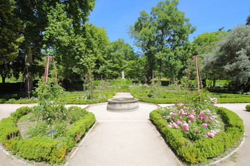 Botanical Garden in Madrid Spain