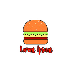 Burger logo suitable for Restaurant logo