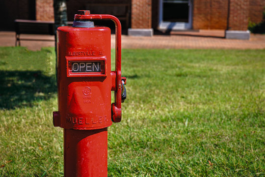 Red Water Indicator Post