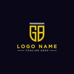 Inspiring logo design for companies from the initial font of the GB logo icon. -Vectors