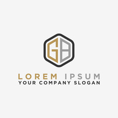 Inspiring logo design for companies from the initial font of the GB logo icon. -Vectors